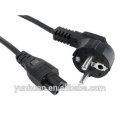 European standard certification of the power cord with modern popular the power cord plug